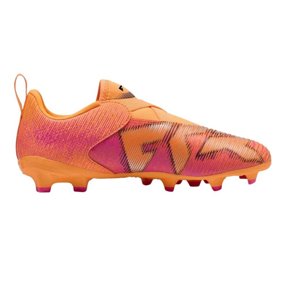 Puma Childrens/Kids Future 8 Match Firm Ground Football Boots / Orange/Black